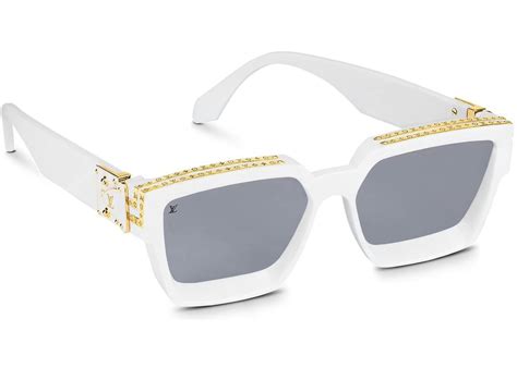 lv millionaire sunglasses white|1.1 Millionaires Sunglasses for Men .